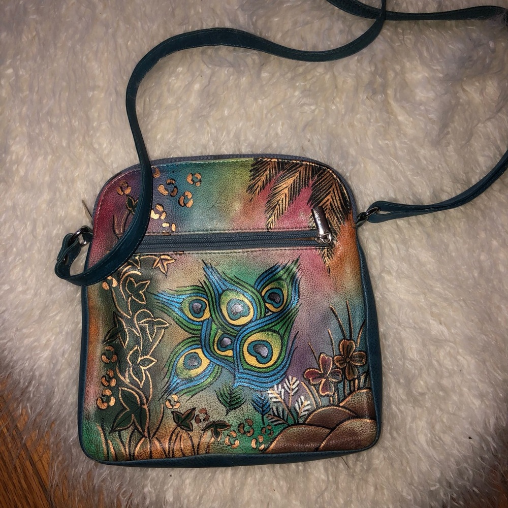 Painted Biacci crossbody purse